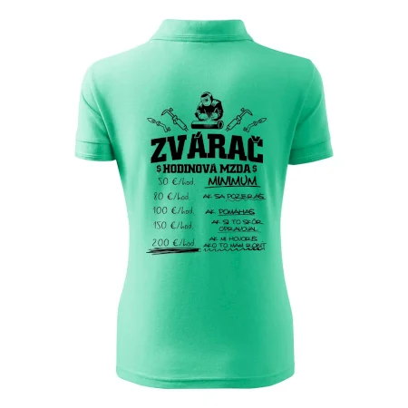 Hodinová mzda zvárač