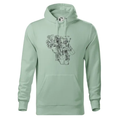 Motor Škoda/ VW 1.9L  TDI z boku