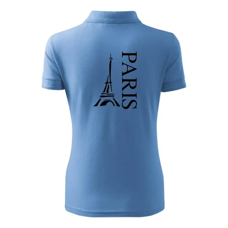 Paris nápis Eiffelovka na výšku