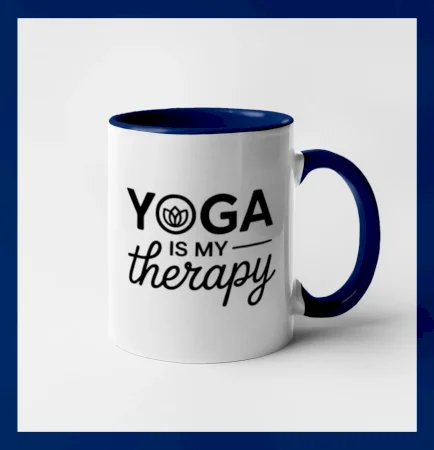 Yoga Is My Therapy nápis