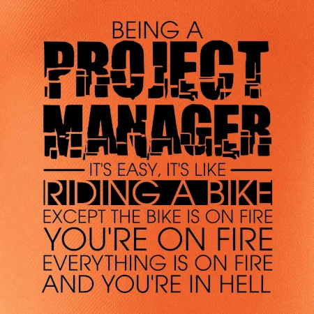 Being A Project Manager - bike