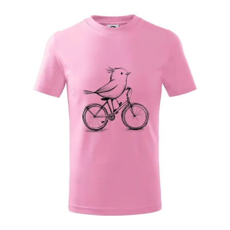Vtáčik na bicykli