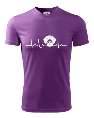 Lagotto romagnolo hlava EKG