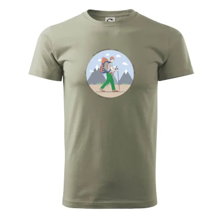 Farebný párový motív na hory