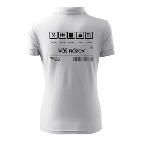 Čárový kód - Vlastní text