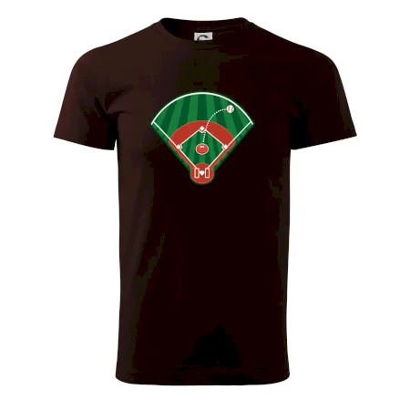 Baseballové hřiště z ptačí perspektivy