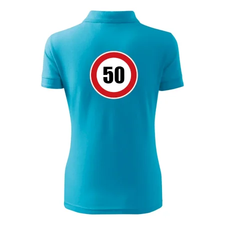 Dopravná značka - obmedzenie rýchlosti 50