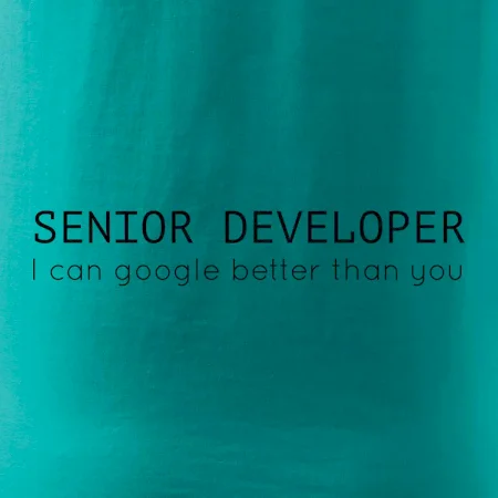 Senior developer google better than you