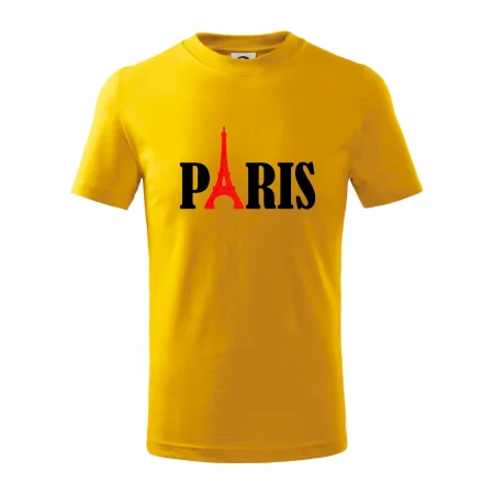 Paris nápis Eiffelova veža