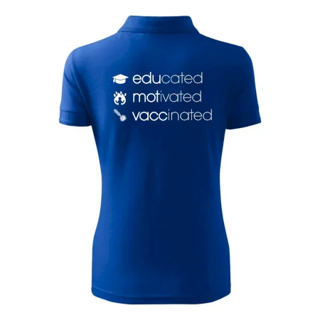 Educated motivated vaccinated