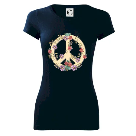 Peace symbol pieskový