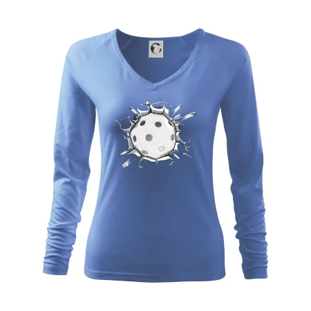 Florbal lopta v triku