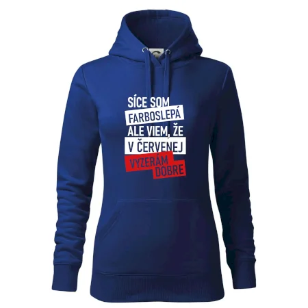 Síce som farboslepá, ale viem, že v červenej vyzerám dobre