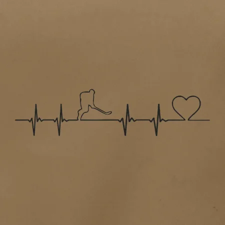 Hokejový hráč EKG