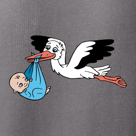 Bocian a bábätko - chlapec (Hana-creative)