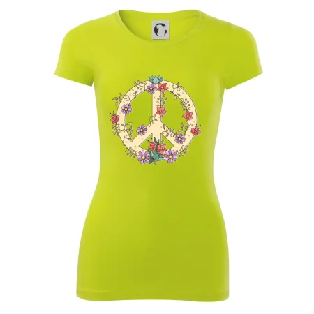 Peace symbol pieskový