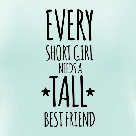 Every short girl needs a tall best friend