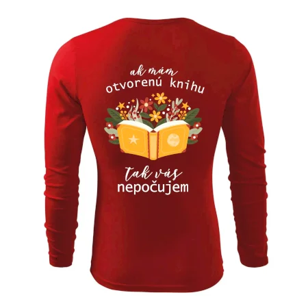 Ak mám otvorenú knihu, tak vás nepočujem