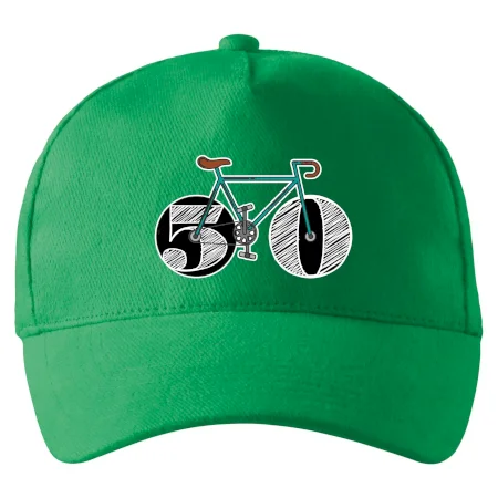 Narodeniny 50 rokov na bicykli