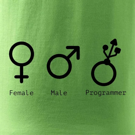 Female male programmer