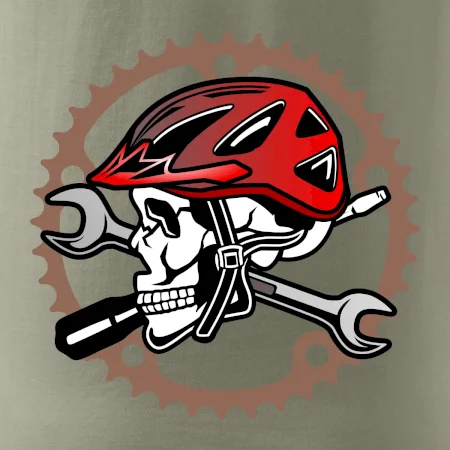 Lebka biker opravár