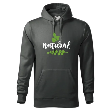Natural - nápis v listoch