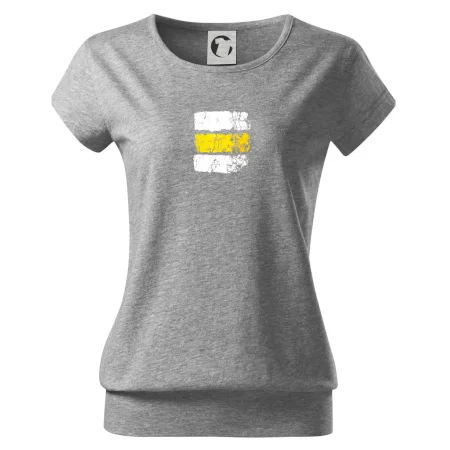 Turistická značka - žltá