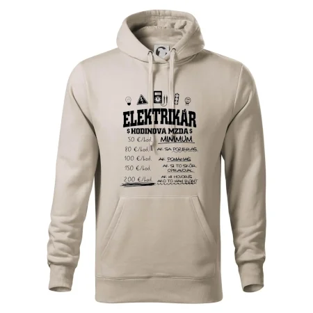 Hodinová mzda elektrikár