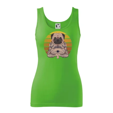 Yoga meditace - pug