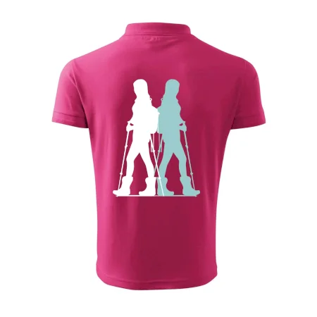 Nordic walking figúry - žena