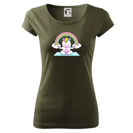 Yoga jednorožec - dúha