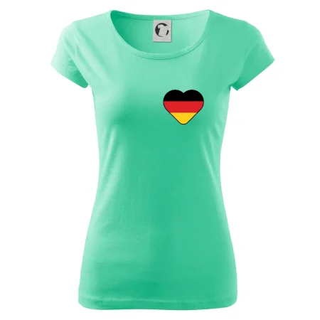 Germany love prso - Nemecká vlajka