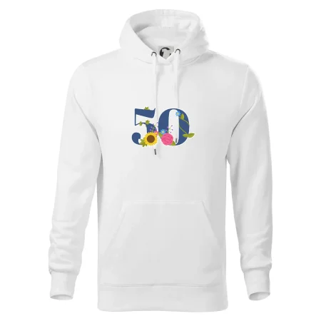 Kvetinové číslo kreslené - 50