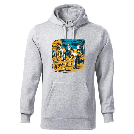 Petanque hra - modro oranžová
