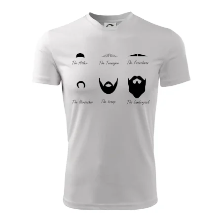 Types of men - Mustache - fúziky