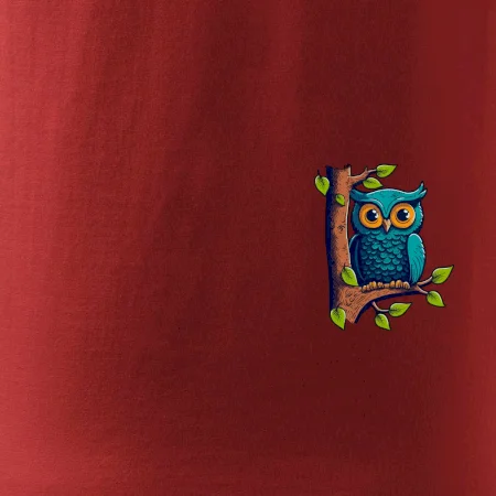 Sova na prsníku