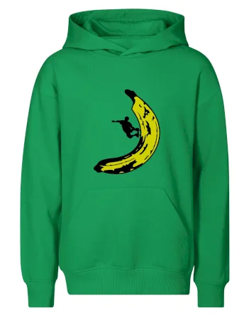 Skateboardista na banánu