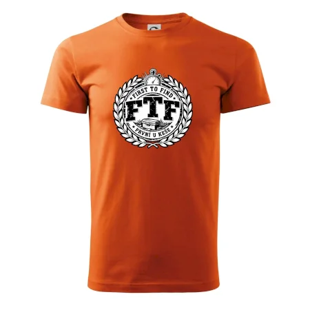 FTF prvý pri keške – víťazný odznak