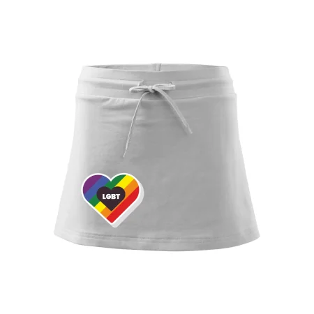 LGBT srdce dúhové