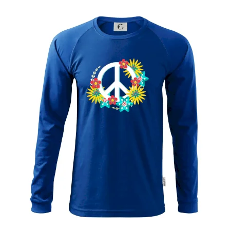 Peace symbol abstraktný