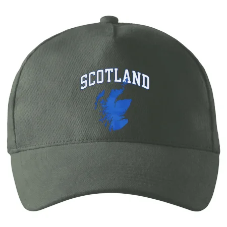 Scotland nápis s mapou