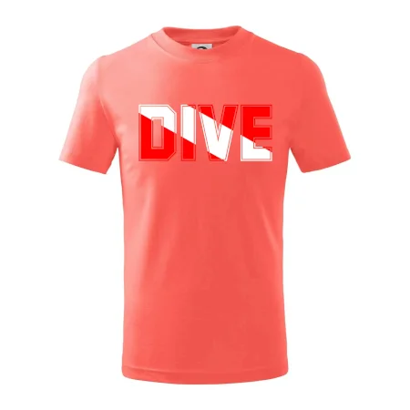Dive nápis vlajka