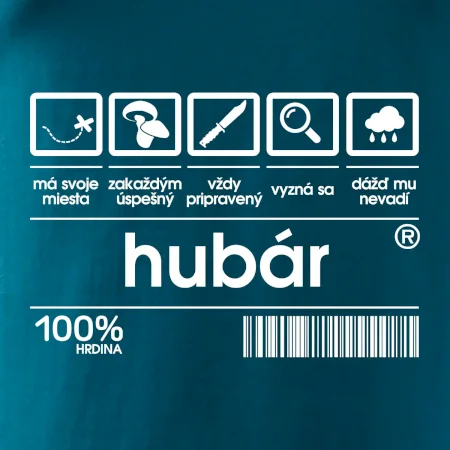 Čiarový kód - Hubár