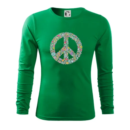 Peace symbol lístočky