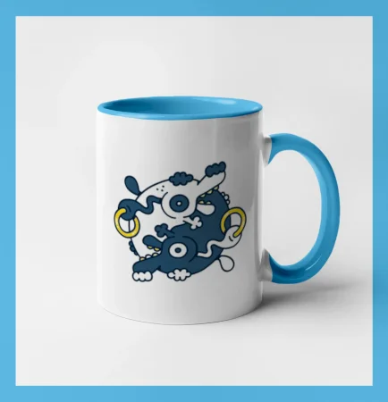 Yin & Yang abstraktné psy