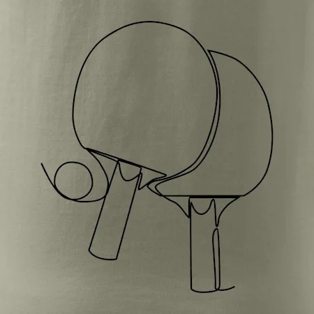 Rakety na stolný tenis jedným ťahom