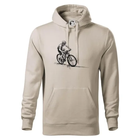 MTB kreslený cyklista