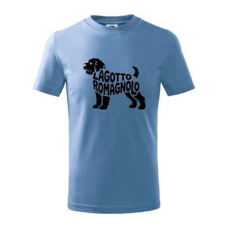 Lagotto romagnolo nápis v tele