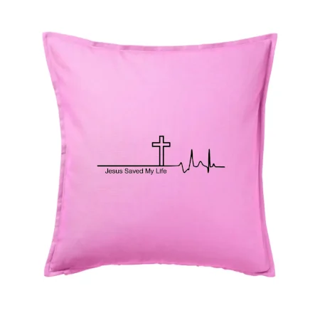 Jesus Saved My Life kríž ekg