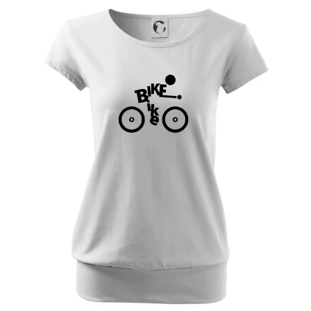 Bike nápis postava